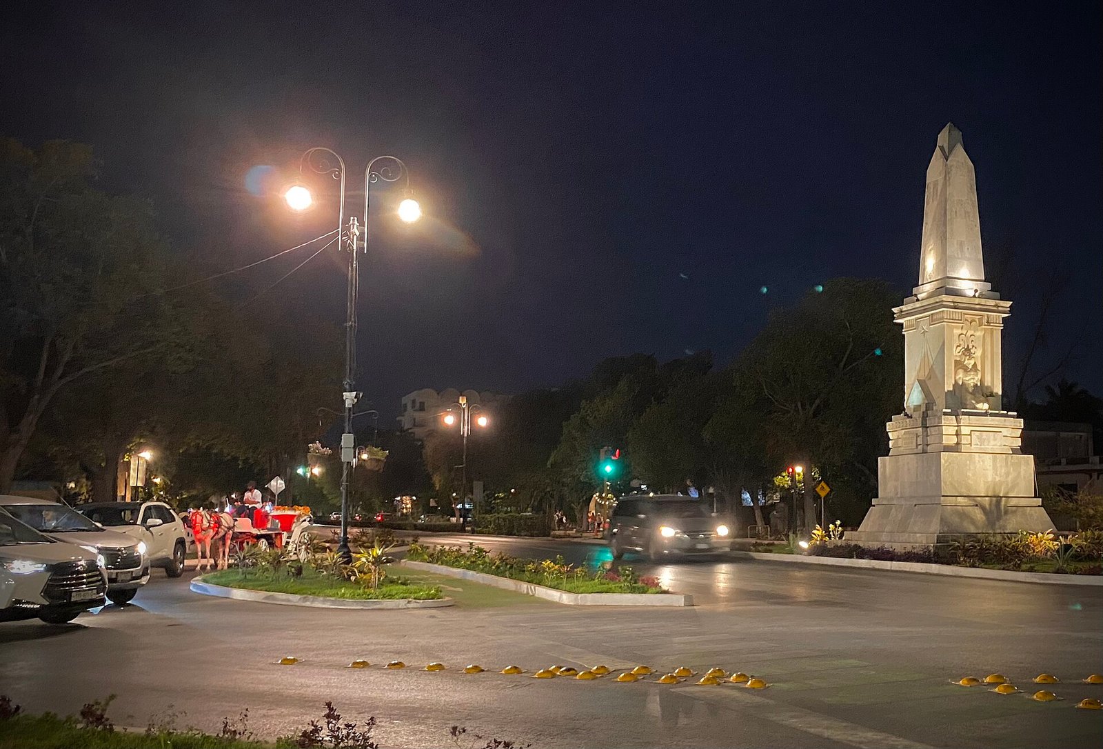El Paseo de Montejo, donde se colocó la réplica.